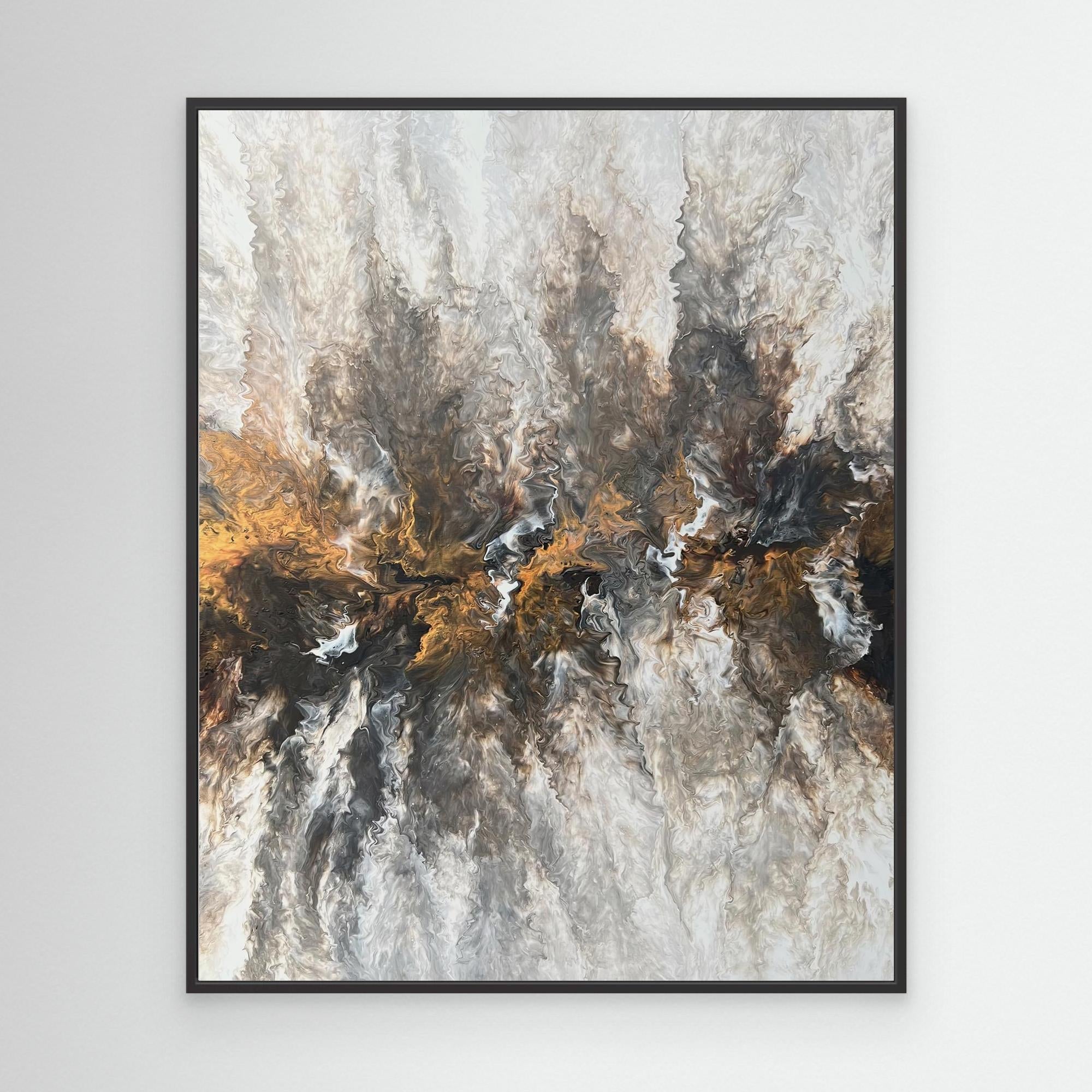 "Golden Jewel" - Canvas Print