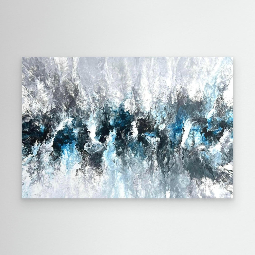 "Blueberry Ice" - Canvas Print