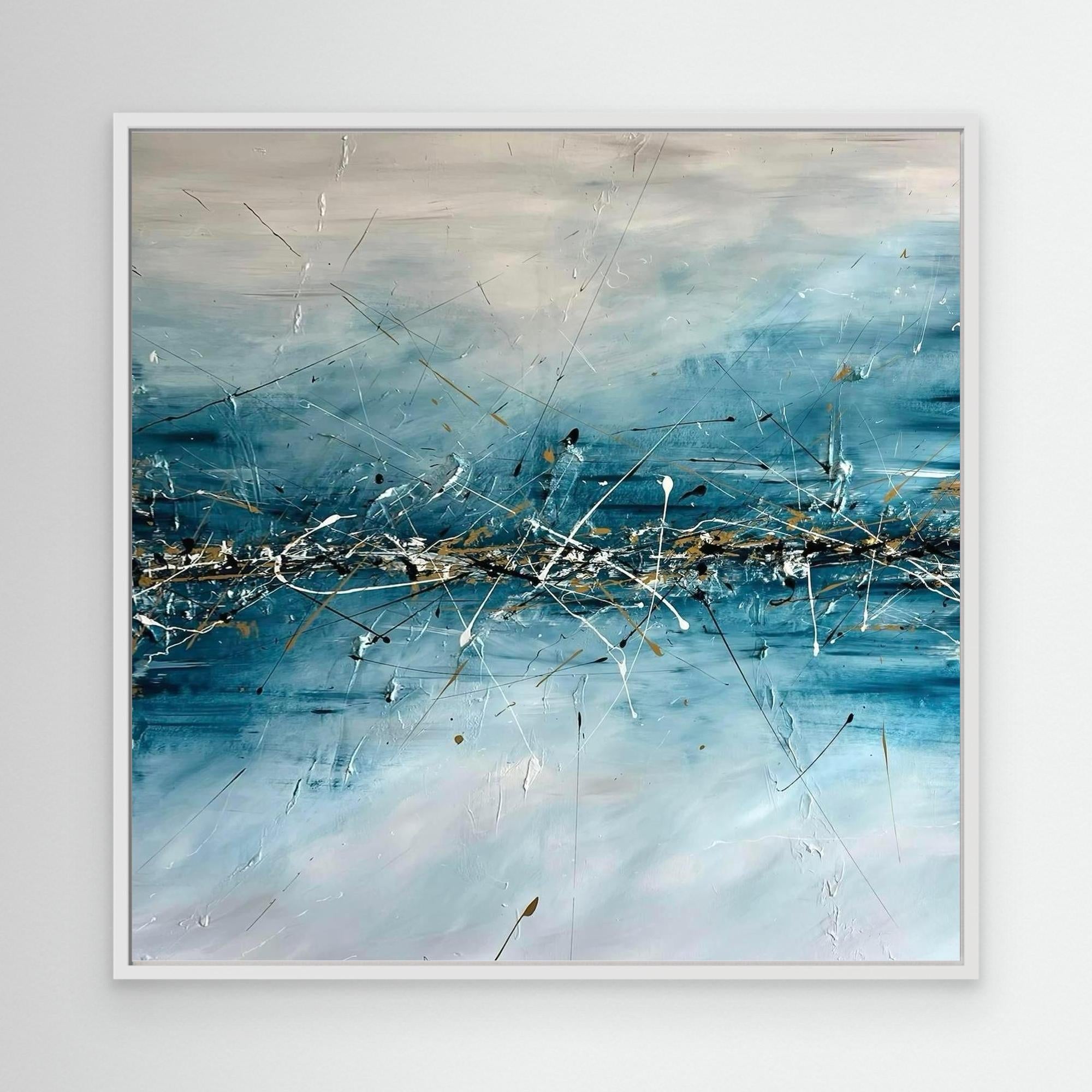 "Clear Lightning" - Canvas Print